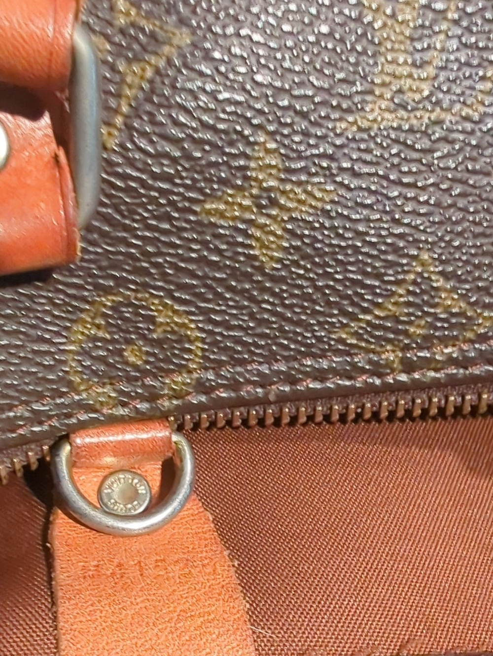 Authentic Custom LV Speedy 25 Brown with Gold Crown Accent - Picture 17 of 17